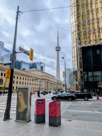 Cover photo of downtown Toronto with the CN Tower.